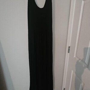 Black DKNY Maxi Dress, Size Large